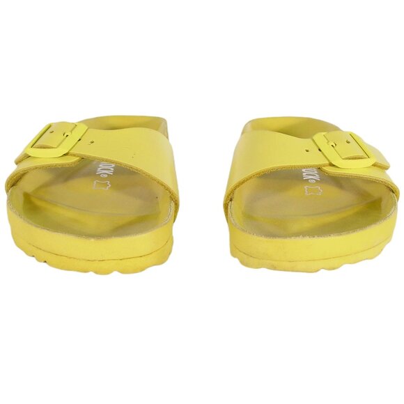 BIRKENSTOCK 1774 Madrid All Yellow Slide Sandals Women's 37/6 - Made in GERMANY - Picture 7 of 11